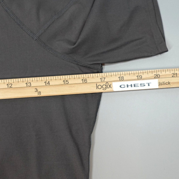 Tommie Copper Shoulder Support Shirt Mens Medium Gray Ergonomic Compression - Picture 9 of 16